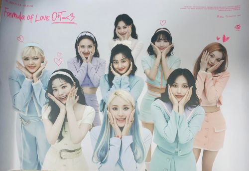 Twice - TWICE - Formula of Love: O+T=<3 (плакат) 