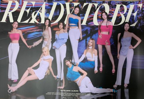 Twice - Ready to be (плакат)