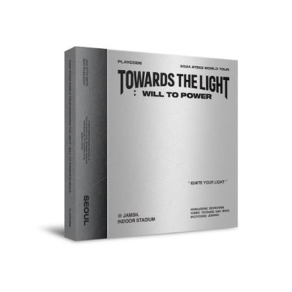 ATEEZ - 2024 ATEEZ WORLD TOUR [TOWARDS THE LIGHT : WILL TO POWER] IN SEOUL PLAYCODE + Postcard 