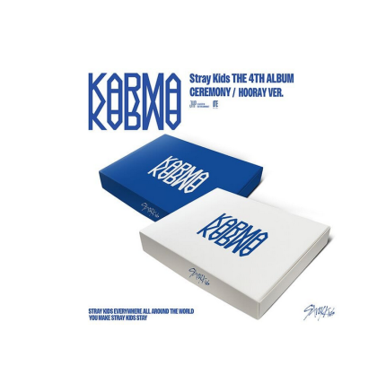 Stray Kids - 4TH ALBUM [KARMA] (CEREMONY VER./ HOORAY VER.) 