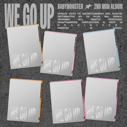 BABYMONSTER - WE GO UP (PATTERN Ver.) (6types Random Ver.) PRE - ORDER 