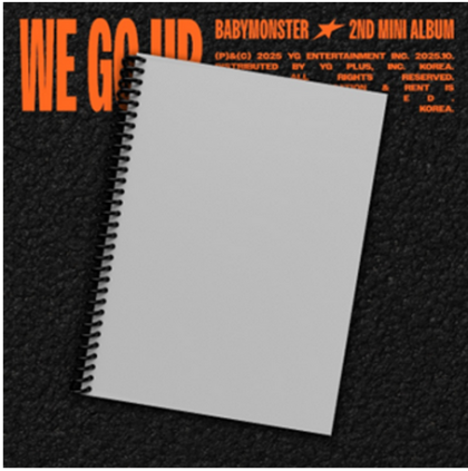 BABYMONSTER - 2nd MINI ALBUM [WE GO UP] (GO Ver.) PRE - ORDER 