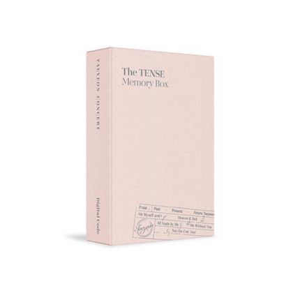 TAEYEON - CONCERT The TENSE Memory Box Digital Code PRE - ORDER 