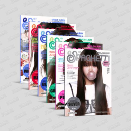 LE SSERAFIM - SPAGHETTI (COMPACT ver.)  + Random Photocard (SW) 