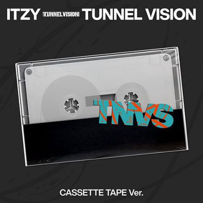 ITZY - TUNNEL VISION (Cassette Tape Ver.) + Random Photocard (APPLE MUSIC) PRE - ORDER 
