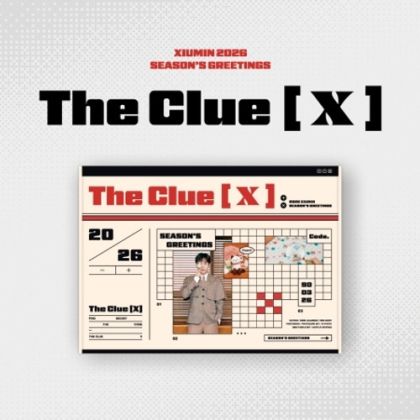 XIUMIN - 2026 SEASON’S GREETINGS [THE CLUE [X] ] + 1 Random Photocard (WM) PRE - ORDER 
