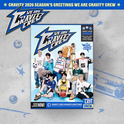 CRAVITY - 2026 SEASON'S GREETINGS [WE ARE CRAVITY CREW] + Random Photocard (SW) PRE - ORDER 