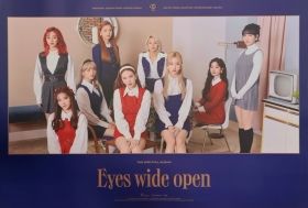 TWICE - Eyes Wide Open (плакат)