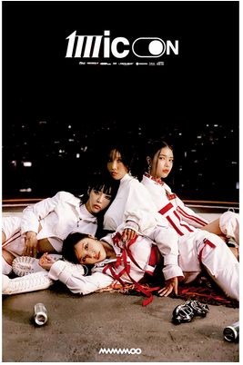 MAMAMOO [ MIC ON ]  (плакат)