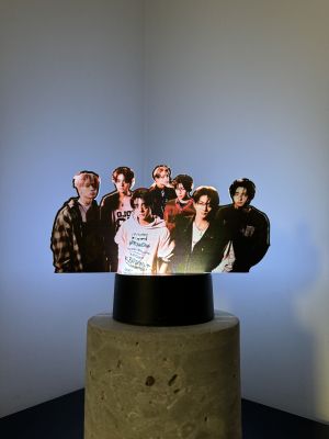 ENHYPEN – Светеща Декорация LED Лампа K-pop Оригинален Мърч