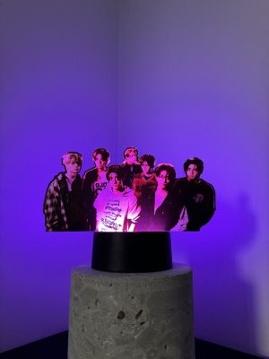 ENHYPEN – Светеща Декорация LED Лампа K-pop Оригинален Мърч