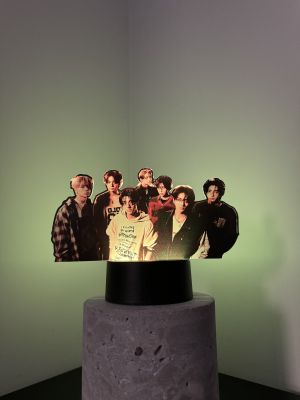 ENHYPEN – Светеща Декорация LED Лампа K-pop Оригинален Мърч