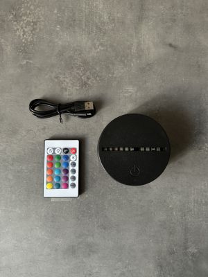 BTS – Светещо Лого LED Лампа  Фен Артикул  KPOP Декорация