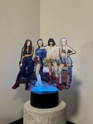 BLACKPINK – Светеща Декорация LED Лампа K-pop Дизайн Подарък за Фенове