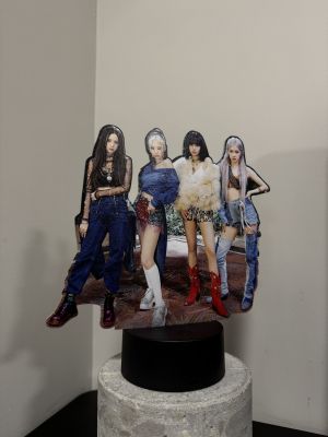 BLACKPINK – Светеща Декорация LED Лампа K-pop Дизайн Подарък за Фенове