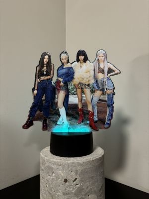 BLACKPINK – Светеща Декорация LED Лампа K-pop Дизайн Подарък за Фенове