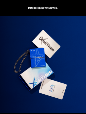 TXT - THE STAR CHAPER: TOGETHER (MINI BOOK KEYRING VER.) 