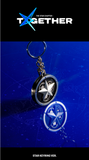 TOMORROW X TOGETHER (TXT) - THE STAR CHAPER: TOGETHER (STAR KEYRING VER.)  