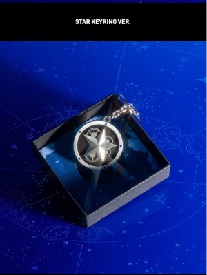 TOMORROW X TOGETHER (TXT) - THE STAR CHAPER: TOGETHER (STAR KEYRING VER.) + Group Postcard (BDM) PRE-ORDER