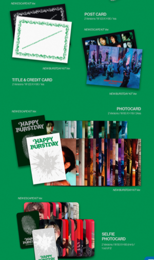 SEVENTEEN – HAPPY BURSTDAY (KiT Album, Random Ver.) Оригинален K-pop албум 