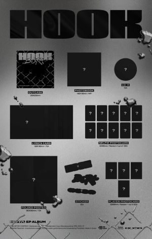 LEE MIN HYUK (HUTA) - EP ALBUM [HOOK] + Random Photocard (APPLE MUSIC) PRE - ORDER 