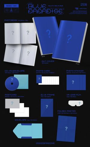 ZEROBASEONE – BLUE PARADISE (Random Ver.) KPOP Албум  Оригинално Издание