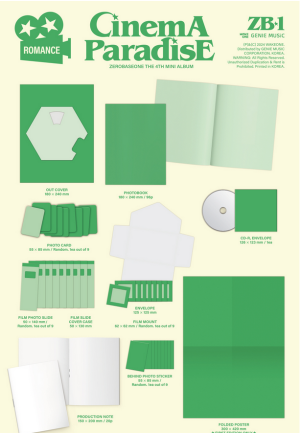 ZEROBASEONE – CINEMA PARADISE (Random Ver.)  KPOP ZB1 Албуми