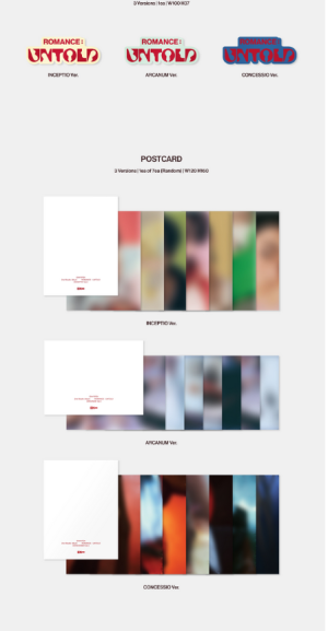 ENHYPEN – ROMANCE : UNTOLD (Random Ver.) 