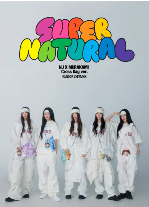 NewJeans – Supernatural (NJ x Murakami Cross Bag Ver.) Лимитиран K-pop Албум Чанта