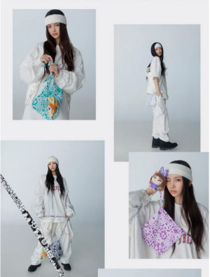 NewJeans – Supernatural (NJ x Murakami Cross Bag Ver.) Лимитиран K-pop Албум Чанта