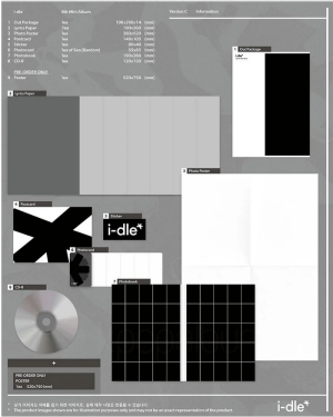 (G)I-DLE – 8th Mini Album (3 Types – Random Ver.)  Оригинален K-pop Албум