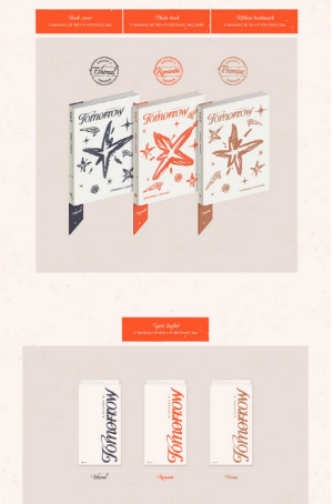 TXT – minisode 3: TOMORROW (Random Ver.)  оригинален K-pop Албум 