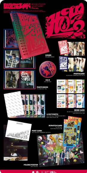 BOYNEXTDOOR – HOW? (Random Ver.)  K-pop албум