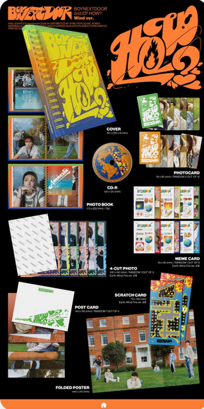 BOYNEXTDOOR – HOW? (Random Ver.)  K-pop албум