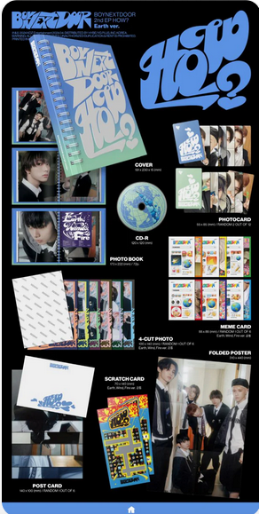 BOYNEXTDOOR – HOW? (Random Ver.)  K-pop албум