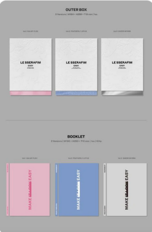 LE SSERAFIM - EASY (Random Ver.)