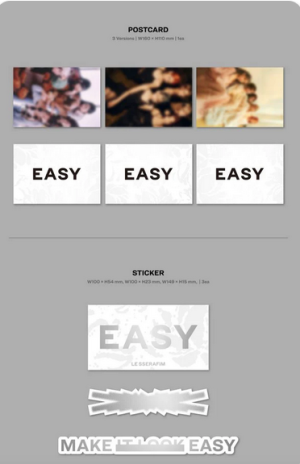 LE SSERAFIM - EASY (Random Ver.)