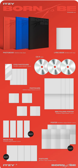 ITZY - BORN TO BE (STANDARD VER.) 