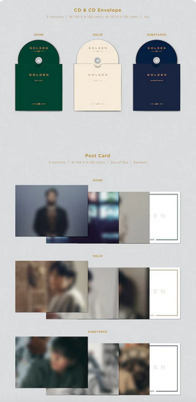 JUNGKOOK – GOLDEN (Random Ver.) 