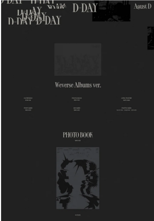 SUGA - Agust D-[D-DAY] (Weverse Albums Ver) 