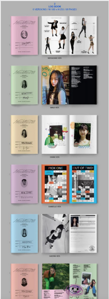 NewJeans - New Jeans (Bluebook Random ver.) 