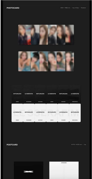 LE SSERAFIM - FEARLESS