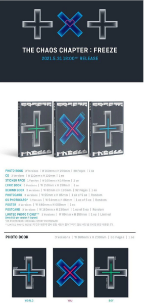 TXT TOMORROW X TOGETHER – The Chaos Chapter: FREEZE 