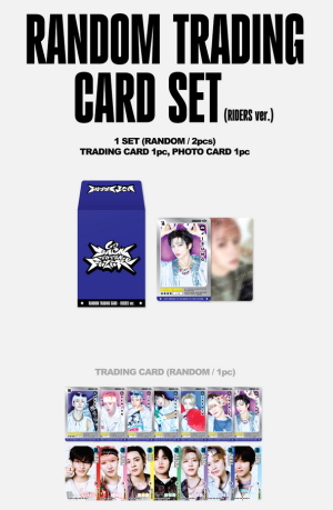 NCT DREAM - 2025 NCT DREAM POP-UP OFFICIAL MD : RAMDOM TRADING CARD SET (RIDERS ver.) PRE - ORDER