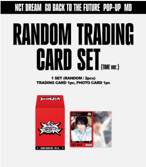 NCT DREAM - 2025 NCT DREAM POP-UP  : RAMDOM TRADING CARD SET (TIME ver.)PRE - ORDER