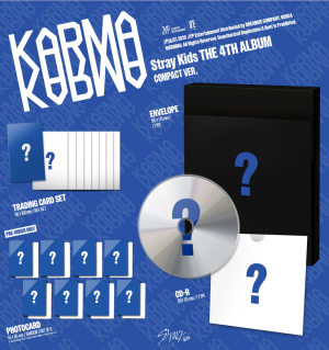 Stray Kids - KARMA (COMPACT VER.) + Random Photocard (FANS SHOP) 