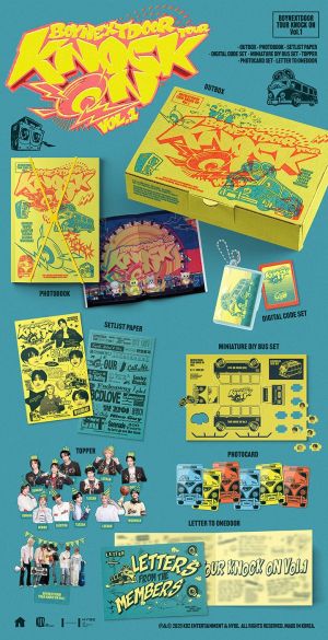 BOYNEXTDOOR - BOYNEXTDOOR TOUR 'KNOCK ON Vol.1' + Weverse Gift (WS) PRE - ORDER 