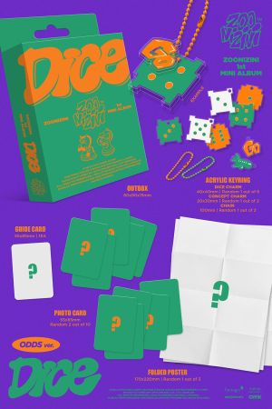 ZOONIZINI (ASTRO) - DICE (ODDS ver.) (META) + Random Photocard (APPLE MUSIC) PRE - ORDER 