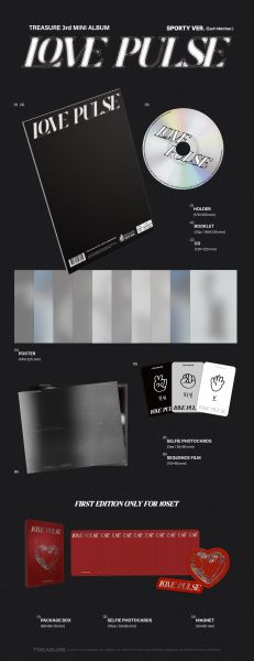 TREASURE - 3rd MINI ALBUM [LOVE PULSE] (SPORTY VER.) 