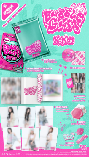 Kep1er - The 7th Mini Album [BUBBLE GUM] (BUBBLE ver. / GUM ver.)  